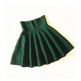2016 Spring Autumn High Waist Knitted Skirts Women Pleated Mini Skirt Female Casual Elastic Short Cotton Skirt SL0764