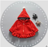 2016 spring autumn days baby jacket girl princess clothing cotton hooded jacket baby cardigan jacket children 1-3T free shipping