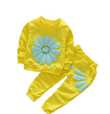 2016 spring autumn children girl clothing set baby girls sports sunflower costume kids clothing set suit 2016 spring autumn children girl clothing set baby girls sports sunflower costume kids clothing set suit
