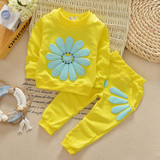 2016 spring autumn children girl clothing set baby girls sports sunflower costume kids clothing set suit 2016 spring autumn children girl clothing set baby girls sports sunflower costume kids clothing set suit