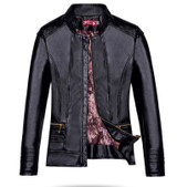 2016 Spring and Autumn fashion  stand short PU leather coat motorcycle coat women jacket plus size 6xl