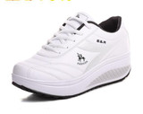 2016 Slimming shoes women new fashion leather casual shoes women Fitness Lady Swing Shoes Summer Factory Whose Top quality Shoes