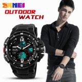 2016 SKMEI Men's LED Digital Watch Men Sports Watches Reloj Fashion Casual Relogio Masculino Clock Outdoor Military Wristwatches