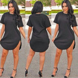 2016 Sexy Mini Club Bodycon Party Dresses Women Plus size Summer bandage Beach Irregular Asymmetrical Dress Vestidos de festa