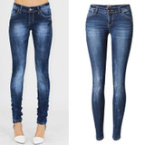 2016 Sexy Low Waist Jeans Woman Skinny Denim Pant For Women Boyfriend Jean For Women Elastic Blue Ripped Jeans Plus Size S1527 2016 Sexy Low Waist Jeans Woman Skinny Denim Pant For Women Boyfriend Jean For Women Elastic Blue Ripped Jeans Plus Size S1527