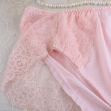 2016 Sexy Large Sizes Women's Lace Panties  Soft Briefs High Waist Buttock Underwear Plus Size Underwear
