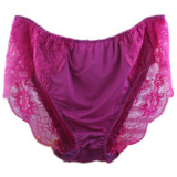 2016 Sexy Large Sizes Women's Lace Panties  Soft Briefs High Waist Buttock Underwear Plus Size Underwear