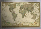 2016 Rushed Classic World Map English For Retro Kraft Paper Poster Decorative Painting Core Vintage Greeting Card