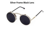 2016 Retro Steampunk Round Sunglasses Women Brand Designer Vintage Metal Sun Glass Men Oculos De Sol Feminino R009