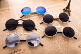 2016 Retro Steampunk Round Sunglasses Women Brand Designer Vintage Metal Sun Glass Men Oculos De Sol Feminino R009