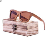 2016 Retro Bamboo Wood Sunglasses Men Women Brand Designer Goggles Sun Glasses Shades lunette oculo -2A-03