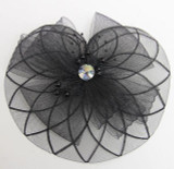 2016 Retail Wedding Holiday Fascinator Cocktail Hat For Women French Veiling Hair Headband Vintage Fashion Lady Party Accessory