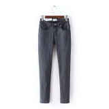 2016 new Jeans Woman With High Waist Skinny ninth Pencil Women's Jeans Femme Denim High Waist Women Jeans Pants Trousers