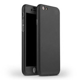 2016 New Hybrid 360 Case Hard Ultra thin Capa Cover For fundas iPhone 6 6S Plus 7 7 Plus Phone Case + Tempered Glass