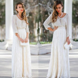 2016 New Hot Summer Style Women Sexy Boho Long Maxi Party Skirts Beach Layered Skirt