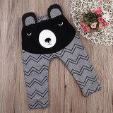 2016 New Girls Boy Toddler Child Fashion Boys Pants Animal Children Harem Pants For Trousers Baby Clothes