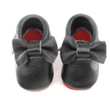 2016 New Genuine Leather First Walkers Soft red sole Baby shoes Toddler Baby moccasins Infant Fringe Bow Shoes
