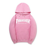 2016 New Fleece Autumn Winter Trasher Men's Hoodies Streetwear Skateboard Hip hop Hoody Thrasher Sweatshirt Men Women Sweat XXL