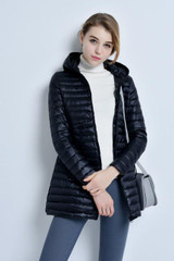 2016 New Female Warm Winter Jacket Women Coat Thin 91%-95% White Duck Down Parka Ultra-light Down Jacket Long Elegant Outwear