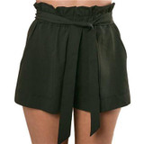 2016 New Fashion women Summer Hot Shorts Sexy Summer Style Lace Up Casual Shorts High Waist Summer Shorts