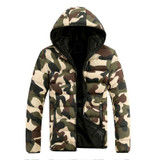 2016 New Fashion Winter Jacket Men Jackets Parka Hombre Invierno Camouflage Warm Hood Coat NSWT120