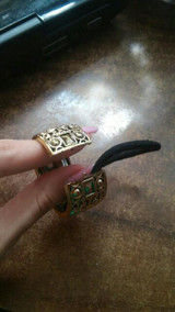 2016 New Fashion Punk Jewelry Hairwear Hair Rope Ponytail Holder Hairbands Cycles Hair Accessories women Elastic Hair bands