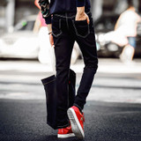 2016 New Fashion Quality Men's Casual Stretch Skinny Jeans Trousers Tight Solid color Men Blue Black Slim Jeans Pants size 28-40