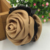 2016 New Fashion Korean Brand Hair Clip Rose Hair Claws Clips Hair Accessories For Women Girls Hair Crab Clamp Hot Free Shipping