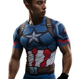 Captain America Civil War Tee 3D Printed T-shirts Men iron man cosplay costumes Fitness Compression Clothing Male Crossfit Tops