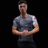 Captain America 3D T Shirt Men Fitness Compression Shirts Tops Male Print Superhero Superman punisher Crossfit Anime T-Shirts