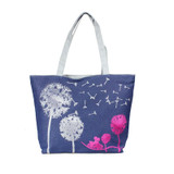 Canvas Tote Women Handbag Shoulder Beach Bag Satchel Shopping Messenger Dandelion Large Women's Casual Bag bolsa feminina Mance