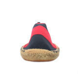 Canvas Shoes for Men Fashion Hemp Fisherman Shoes Classic Stripe Fashion Men's Canvas Shoes Male Brand Loafers Red Black K032