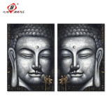 Canvas Painting Modern Decorative Pictures Buddha Wall Art Decoration Posters and Prints for Living Room Bedroom Home Decor 2pcs