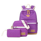 Canvas Backpack Lace Fashion Girl Feminine School Backpacks For Teenagers Girls School Bags For Teenage Women Bagpack Female