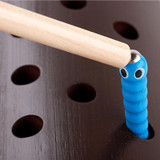 Candywood Wooden catch caterpillar toys for baby kids educational children early learning Parent-child interaction toys block