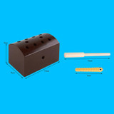Candywood Wooden catch caterpillar toys for baby kids educational children early learning Parent-child interaction toys block