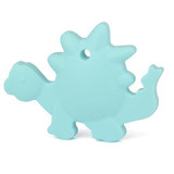 Candy Colors Silicone Baby Teether Dinosaur Shape Teethers Necklace Pendant Baby Dental Care Toothbrush Training Baby Care
