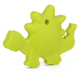 Candy Colors Silicone Baby Teether Dinosaur Shape Teethers Necklace Pendant Baby Dental Care Toothbrush Training Baby Care