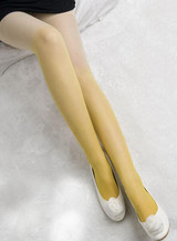 Candy Colorful Gradient Summer Stockings Women Strumpfhose Girl Tights Fashion Patchwork Ombre Hand Dye Thick Lolita Pantyhose