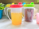 candy color leakproof storage box spice jar potes de cozinha armazenamento oil bottle kitchen storage plastic food containers
