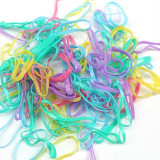 Candy Color Kids Elastic Hair Rope Ponytail band ties girls hair accessories JUN 10Ap21