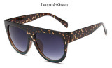 CandisGY Shadow Brand Designer Fashion Celebrity Women Sunglasses Sun Glasses Flat Top Shield Lady Female Super star Oversized