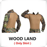 Camouflage tactical military clothing paintball army cargo pants combat trousers multicam militar tactical pants with knee pads