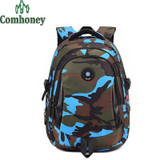 Camouflage School Backpacks for Boys Girls Children School Bags Kids Military Backpack Orthopedic School Backpack Schoolbags