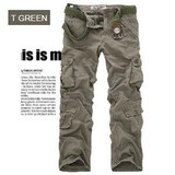 Camouflage Pants Camo Tactical Trousers Mens Military Loose Multi-pocket Cotton Combat Army City Casual Pants Soldier Clothing