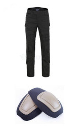 Camouflage military pants men trousers us tactical army pants camo cargo pants mens baggy cargo pants with knee pads