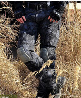 Camouflage military pants men trousers us tactical army pants camo cargo  pants mens baggy cargo pants with knee pads