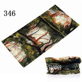 Camouflage Leaves Seamless Tubular Magic Bandanas Tube Ring Scarf Climbing Bicycle Multi Functional Bandana Headband