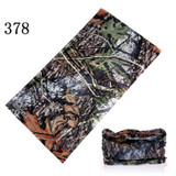 Camouflage Leaves Seamless Tubular Magic Bandanas Tube Ring Scarf Climbing Bicycle Multi Functional Bandana Headband