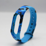 Camouflage Cows for Xiaomi Miband 2 Strap for For Mi Band 2 Strap Smart Wristband Silicone Belt Replacement Band